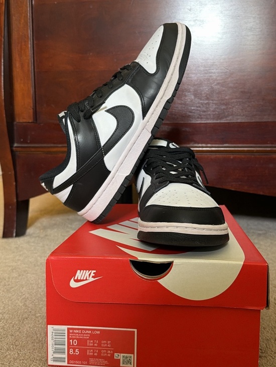 Nike Shoes - Nike Dunk Low Panda sz 10 sneakers